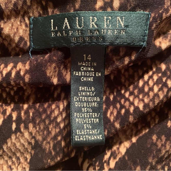 Lauren Ralph Lauren Animal Print Dress - Picture 7 of 7